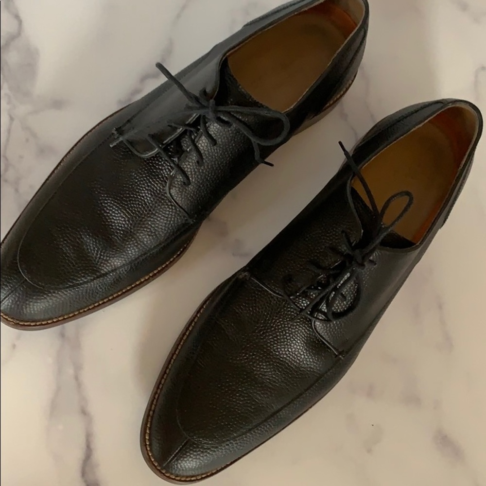 Cole Haan Lenox Hill split toe black Oxford 11 M - Picture 5 of 10